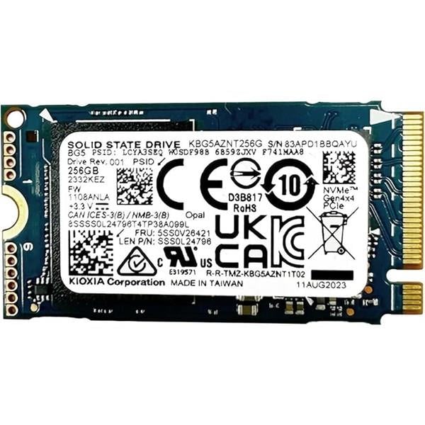 KIOXIA 1TB KBG5AZNT1T02 3500- 2900MB/s M2 NVME GEN3 Disk (2242 FORM FACTOR)