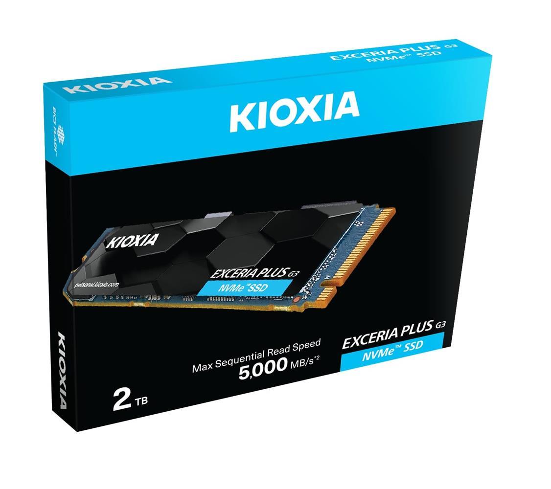 Kioxia 2TB Exceria Plus G3 LSD10Z002TG8 Gen4 5000-3900MB-sn NVMe PCIe M.2 Ssd 