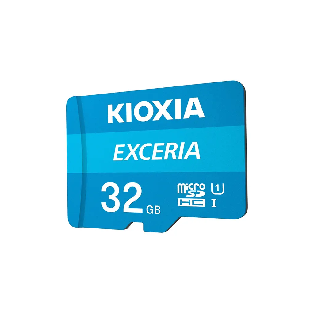 KIOXIA 32GB Exceria, LMEX1L032GG2, UHS-1,  CL10, 100Mb/s, MicroSD Kart Bellek (SD Adaptörlü)
