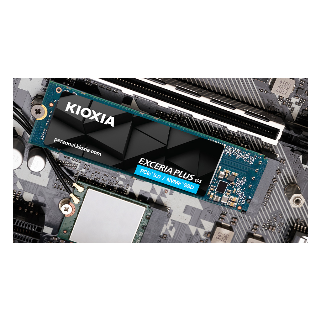 KIOXIA EXCERIA PLUS G4, LVD10Z001TG8, 1TB, 10000/7900, Gen5, NVME PCIe M.2 2280, SSD
