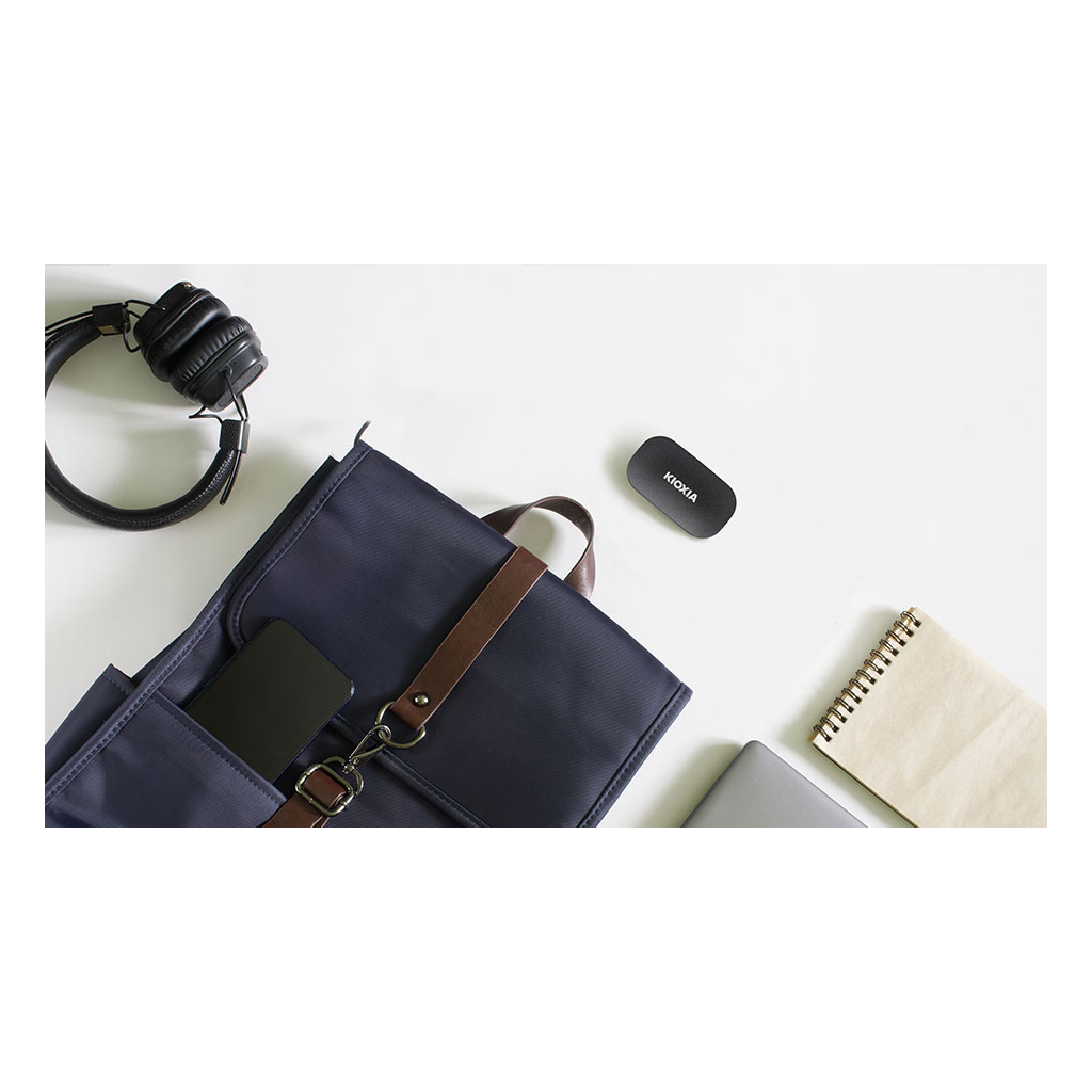 KIOXIA EXCERIA PLUS, LXD20K001TG8, 1TB, 1050/1000, Gen2, USB 3.2, Taşınabilir Harici SSD