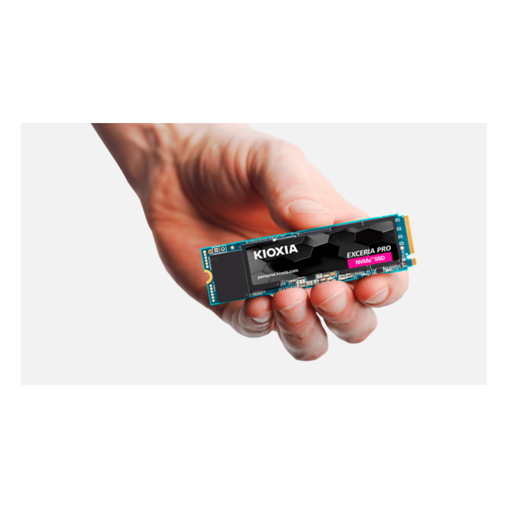 KIOXIA EXCERIA PRO, LSE10Z001TG8, 1TB, 7300/6400, Gen4, NVME PCIe M.2 2280, SSD