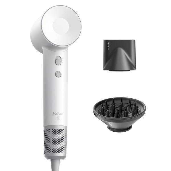 LAIFEN SE Beyaz1500W 2 Başlıklı Yüksek Hızlı Saç Kurutma Makinesi