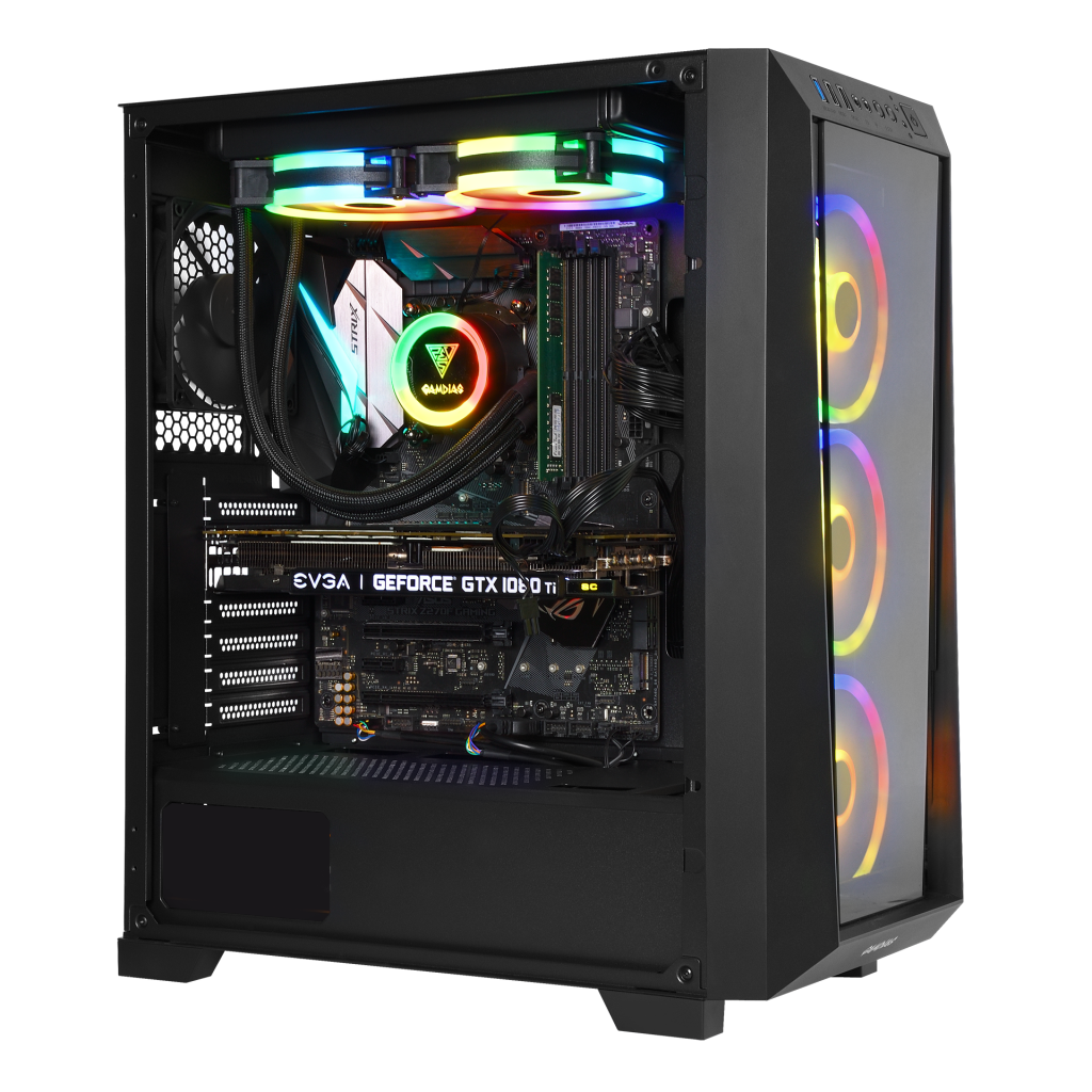 LEOPARD-RXC, Intel i5-14400F, 16Gb DDR4 Ram, 500Gb NVMe SSD, 8Gb GDDR6 RX 5500 Ekran Kartı, 1600W Kasa, OEM PAKET