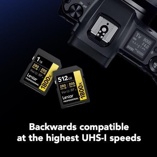 LEXAR 1TB  PROFESSIONAL 1800X LSD1800001T-BNNNU SDHC HAFIZA KARTI