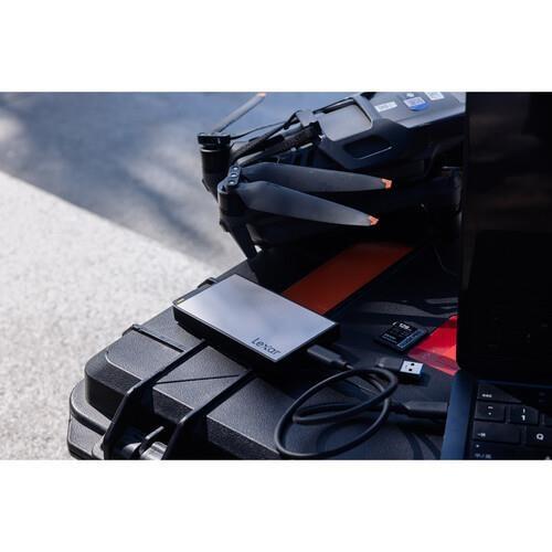 LEXAR PROFESSINAL PROFESSIONAL WORKFLOW DUAL-SLOT LPWF720N-4ANGL HARİCİ KART OKUYUCU