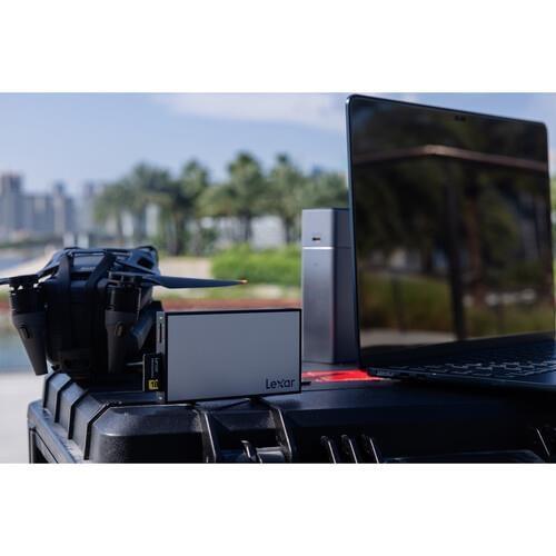 LEXAR PROFESSINAL PROFESSIONAL WORKFLOW DUAL-SLOT LPWF720N-4ANGL HARİCİ KART OKUYUCU