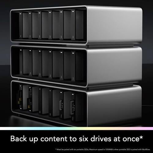 LEXAR PROFESSIONAL WORKFLOW LPWF800N-4A1NGL-Thunderbolt 4 Yukseltmesı Ve 6 Modul Yuvası