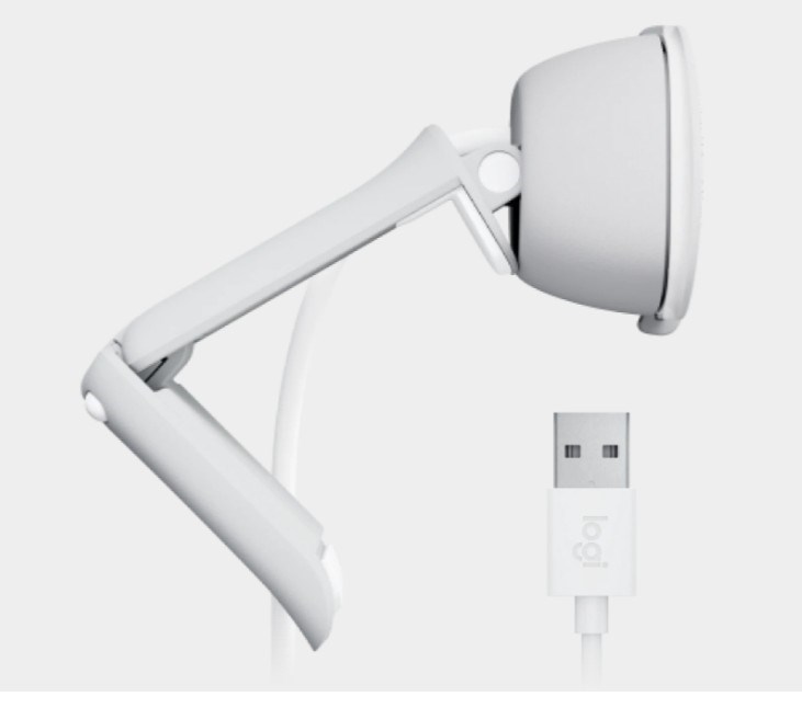 LOGITECH 2MP BRIO 100 Dahili Mikrofonlu Webcam Beyaz 960-001617