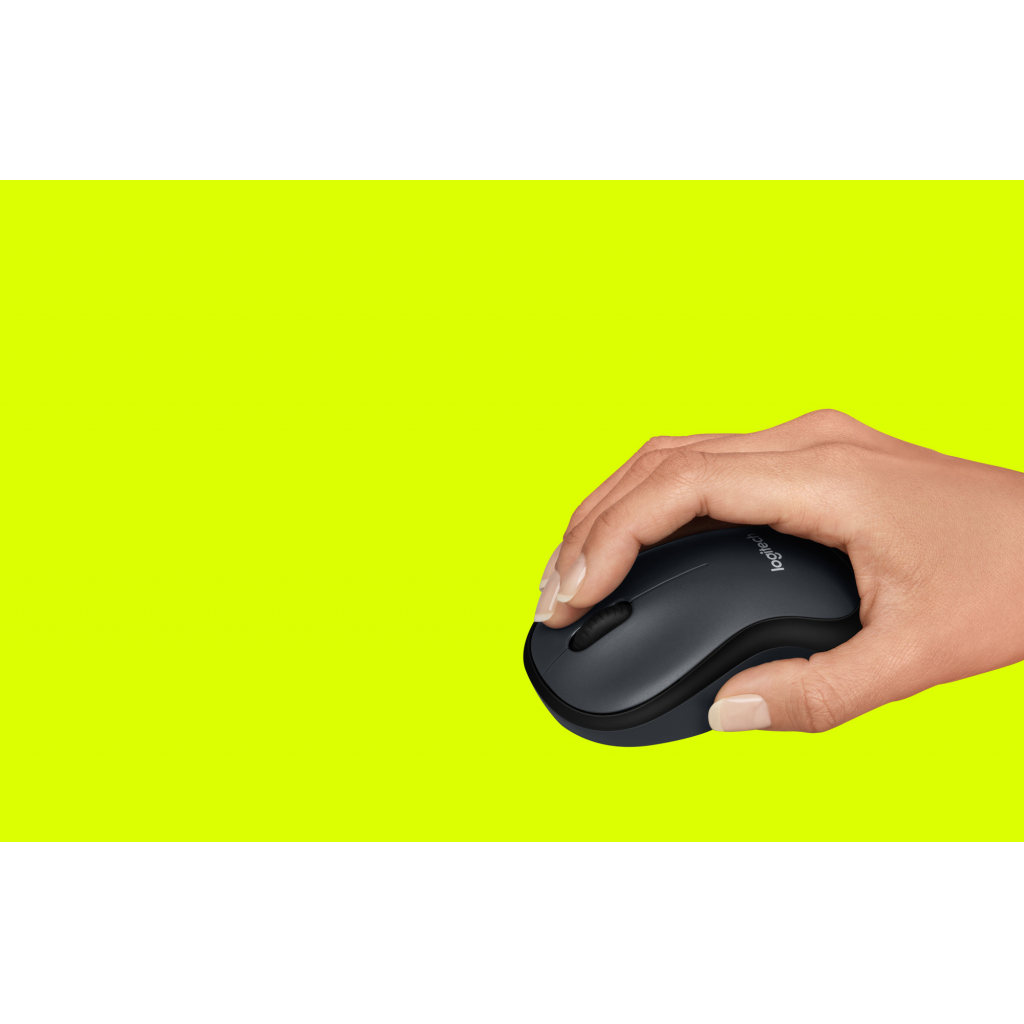 LOGITECH 910-004878, M220 Siyah, USB Nano 2,4G Kablosuz, 1000dpi, Optik, 3 Tuşlu, 18ay Pil Ömrü, Sessiz Mouse