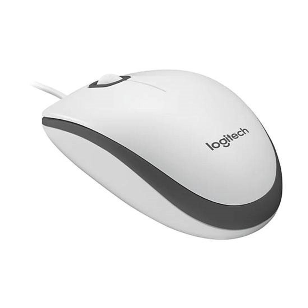 LOGITECH 910-006764, M100 Beyaz, USB Kablolu, 1000dpi, Optik, 3 Tuşlu, Mouse