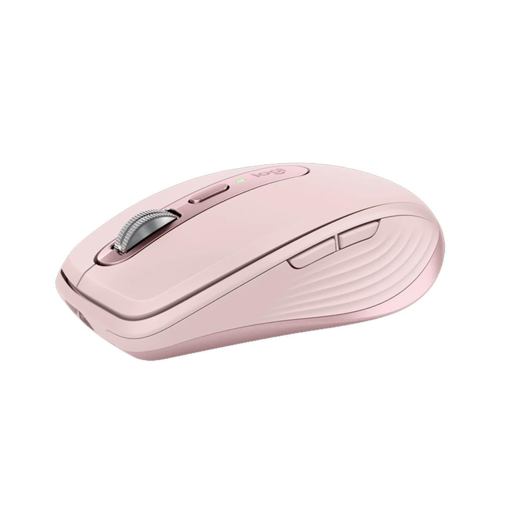 LOGITECH 910-006931, MX Anywhere 3S, Rose, Bluetooth, 8000dpi, Lazer, 6 Tuşlu, USB-C den şarj edilebilir, Mouse