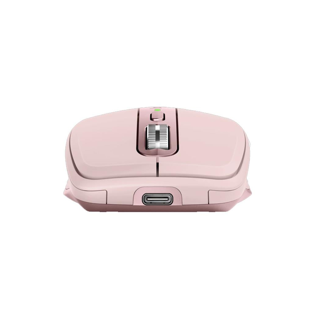 LOGITECH 910-006931, MX Anywhere 3S, Rose, Bluetooth, 8000dpi, Lazer, 6 Tuşlu, USB-C den şarj edilebilir, Mouse