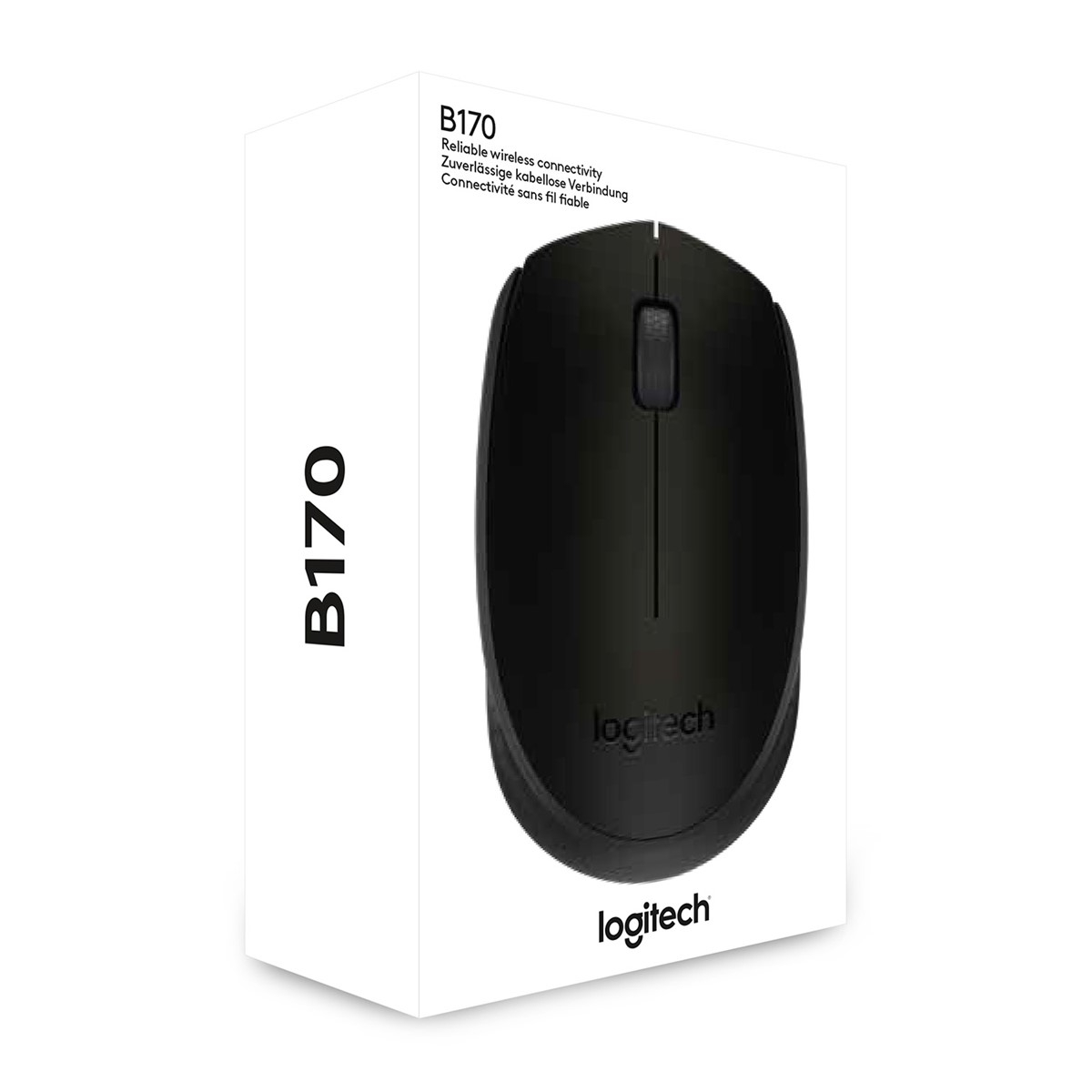 LOGITECH B170 Kablosuz 1000dpi Optic Siyah Mouse 910-004798