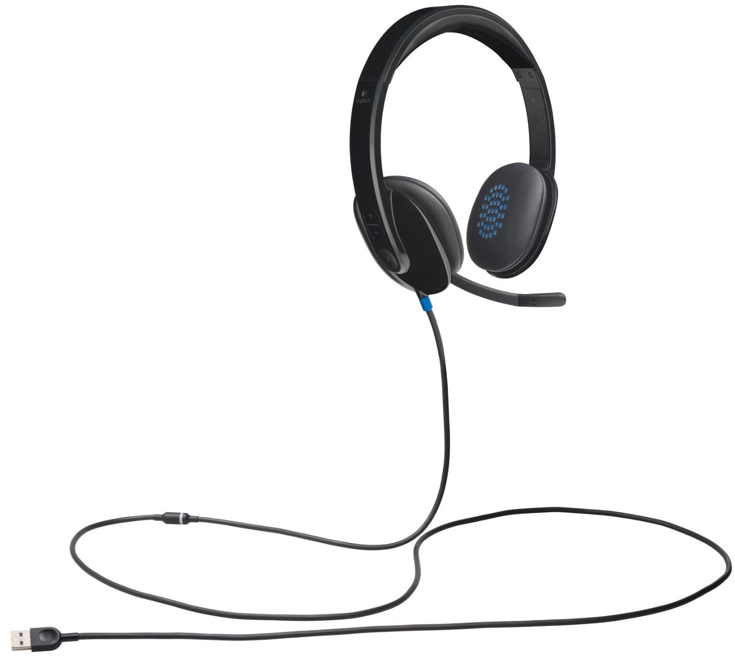 LOGITECH H540 981-000480 USB Dijital Stereo Gürültü Engelleme Mikrofona Sahip Kulaklık