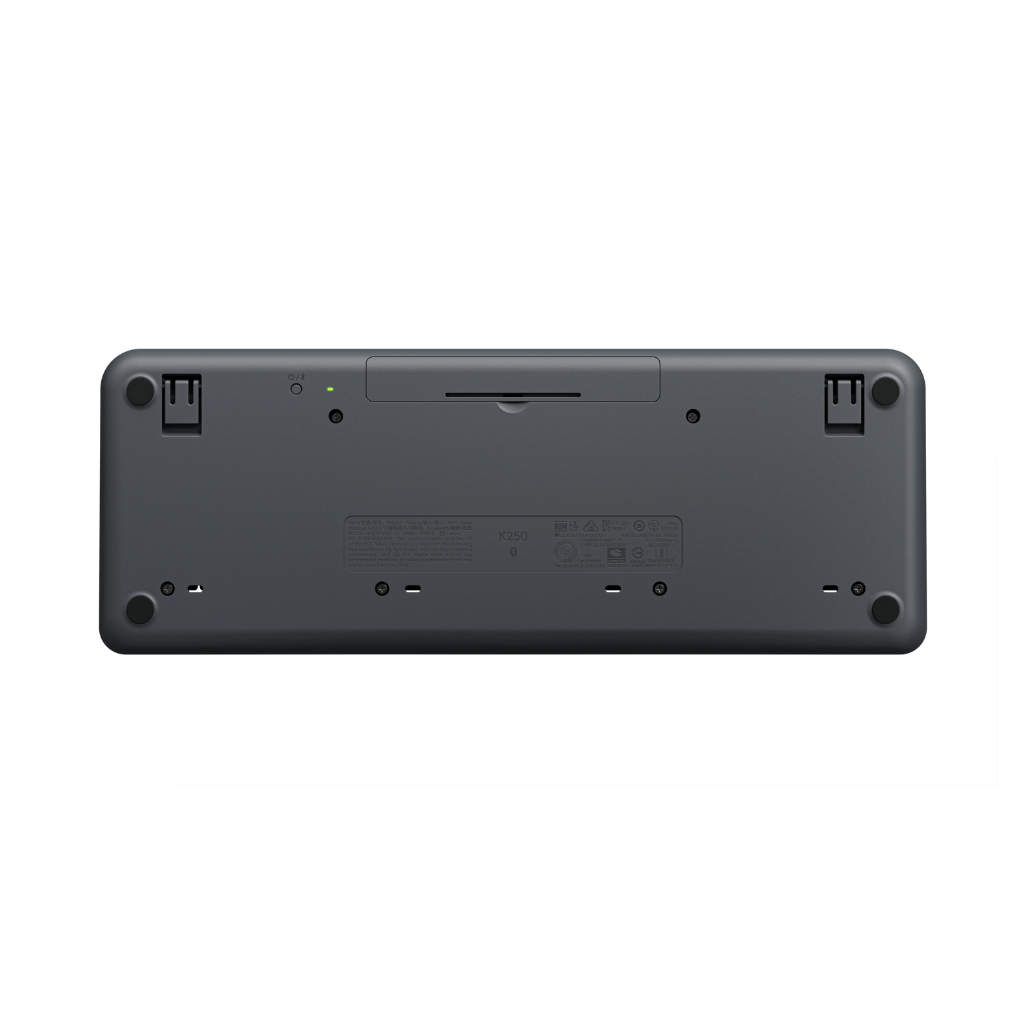 LOGITECH K250, Siyah, 920-013460, Bluetooth, Türkçe Q, Multimedya, Kompakt Klavye