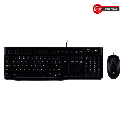 LOGITECH MK120 USB Q TRK MULTIMEDIA KLAVYELogitechKlavyeB01715