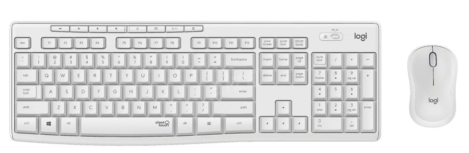 LOGİTECH MK295 KABLOSUZ KLAVYE & MOUSE SETİ BEYAZ 920-010089