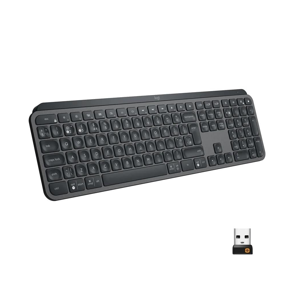 LOGITECH MX Keys S, 920-011594, Bluetooth, Türkçe Q, Multimedya, Gelişmiş Aydınlatmalı, Klavye