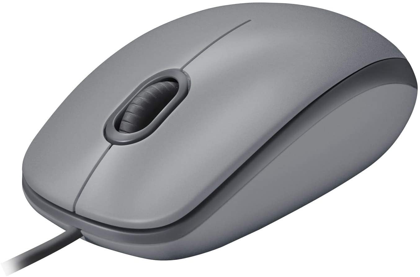 M110 Silent Kablolu Optik Mouse Mid Gray - 910-006760