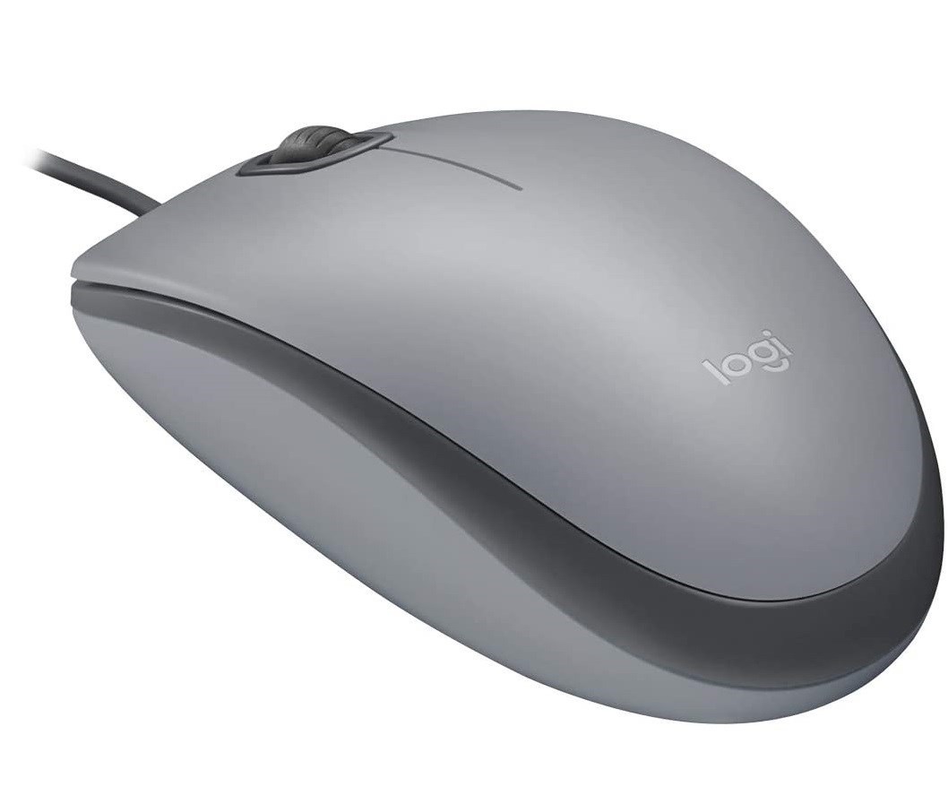 M110 Silent Kablolu Optik Mouse Mid Gray - 910-006760