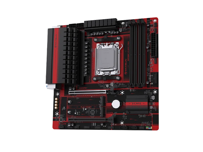 MAXUN B850M-M I-CAFE PRO DDR5 HDMI-DP PCIE 5.0 AM5 mATX
