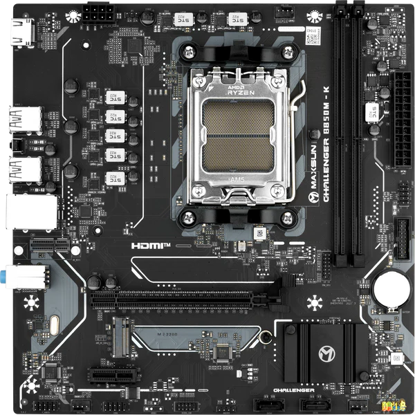 MAXUN CHALLANGER B850M-K HDMI PCIE 5.0 AM5 mATX