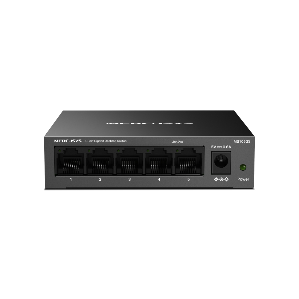 MERCUSY 5port Gigabit Yönetilemez Switch MS105GS
