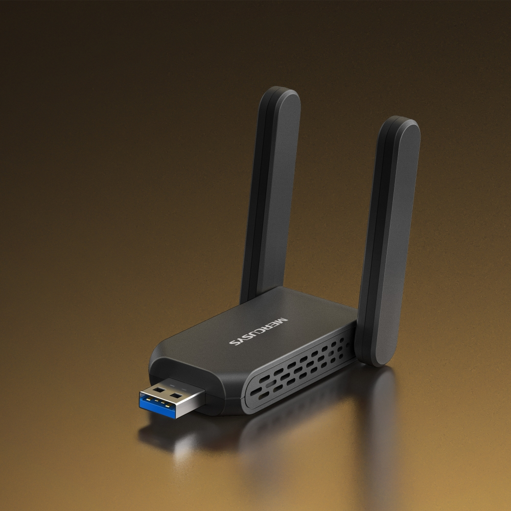 MERCUSYS MA72XH WIFI6 AX1800 Çift Bant Usb Kablosuz Ağ Adaptörü