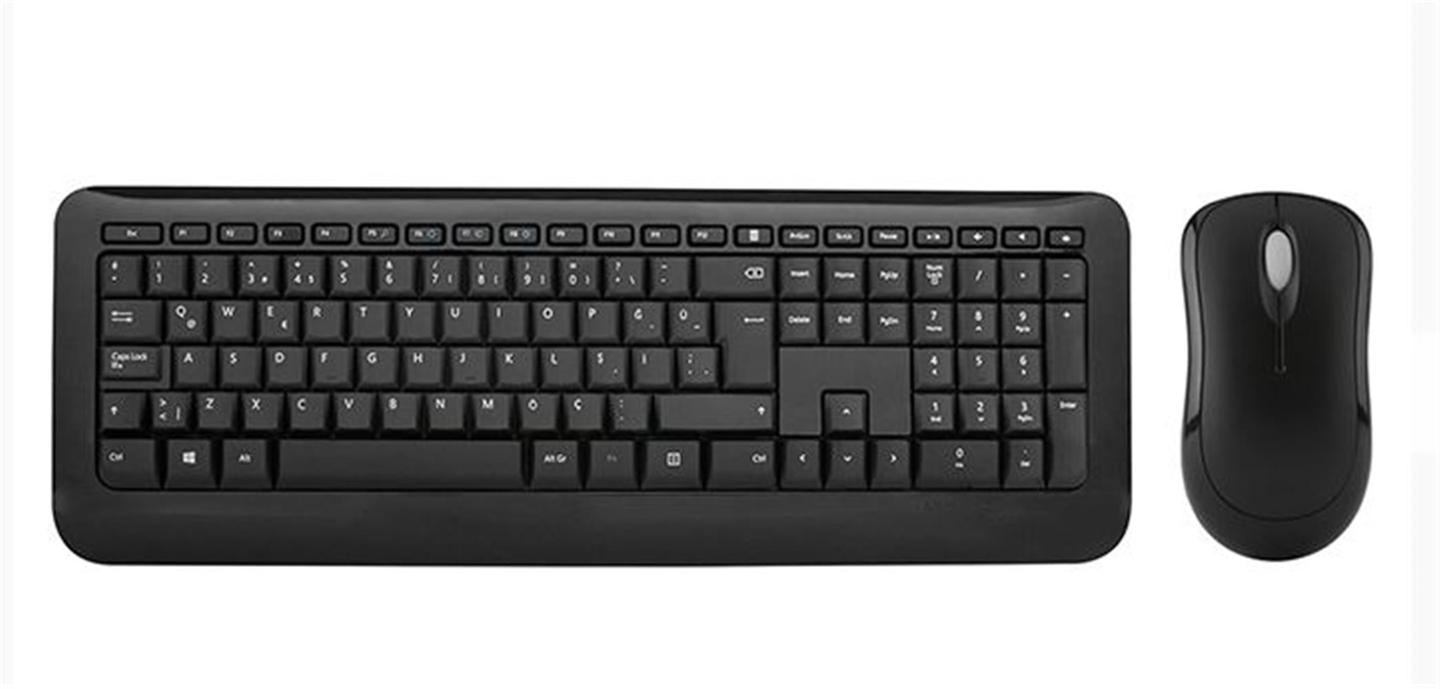 Microsoft PY9-00008 Siyah Usb İspanyolca Multimedia Kablosuz Klavye + Mouse