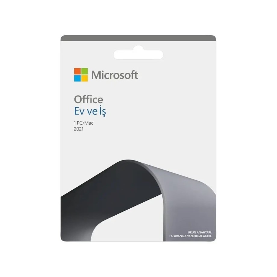 MS MİCROSOFT OFFİCE EV VE İŞ 2021 32/64 BİT TR T5D-03488 - ESD