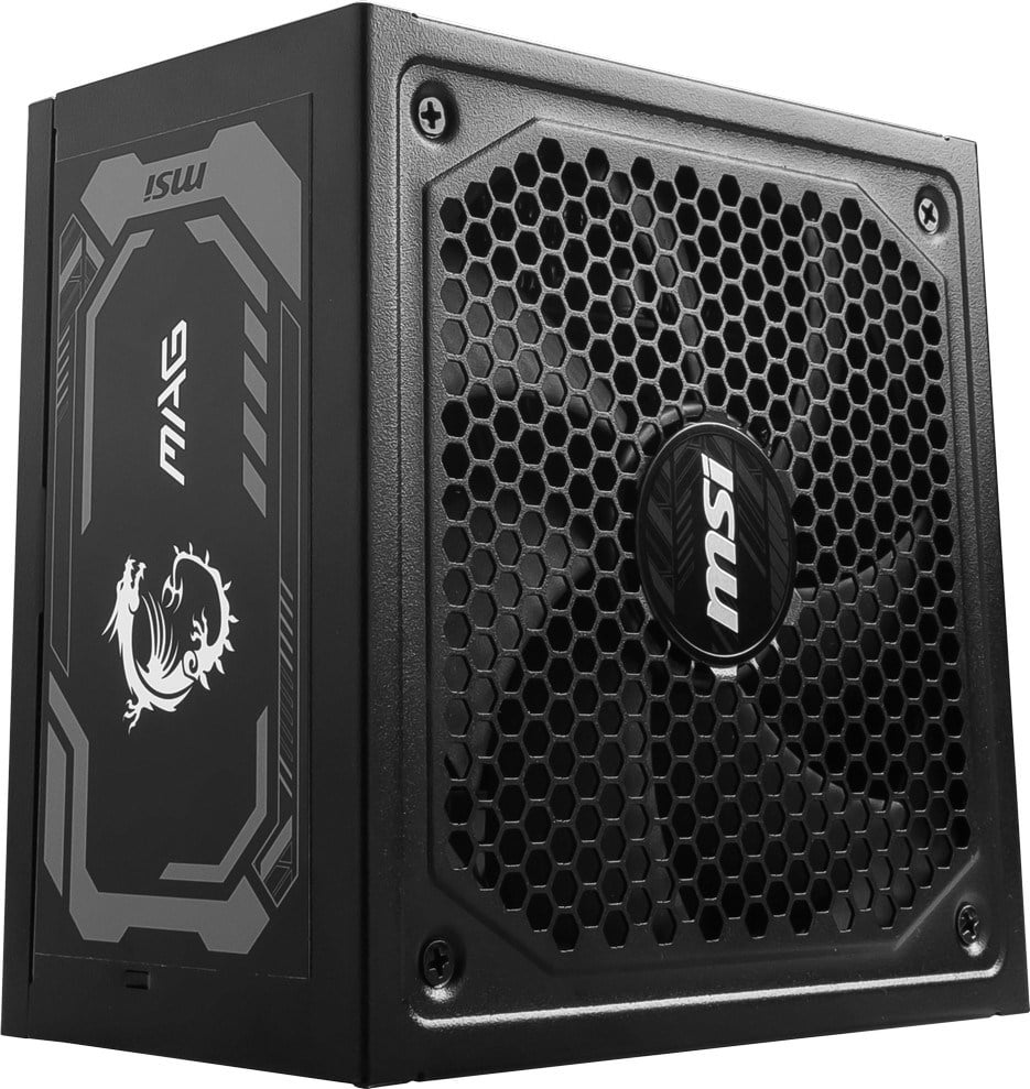 MSI 1000w 80+ Gold MAG A1000GL PCIE5 II Tam Modüler Power Supply