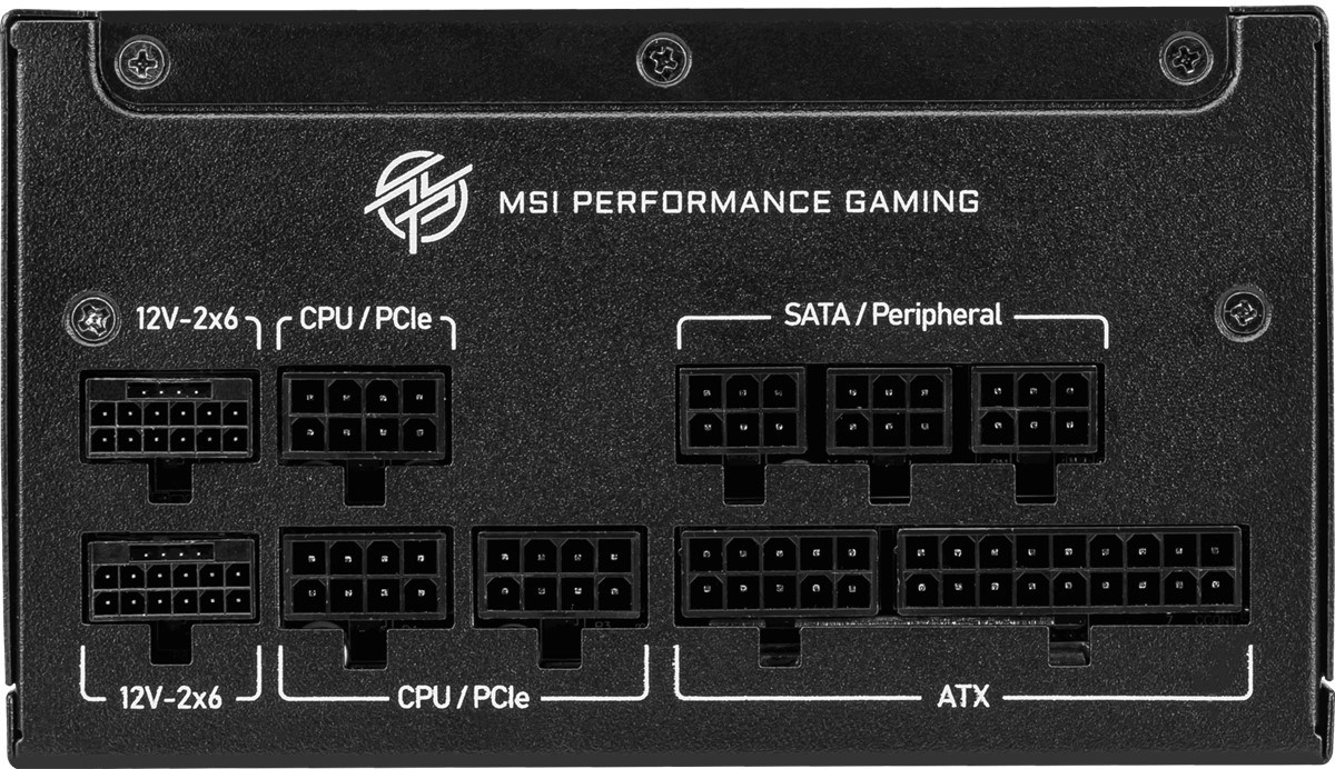 MSI 1000w 80+ Gold MPG A1000GS PCIE5 Tam Modüler Power Supply