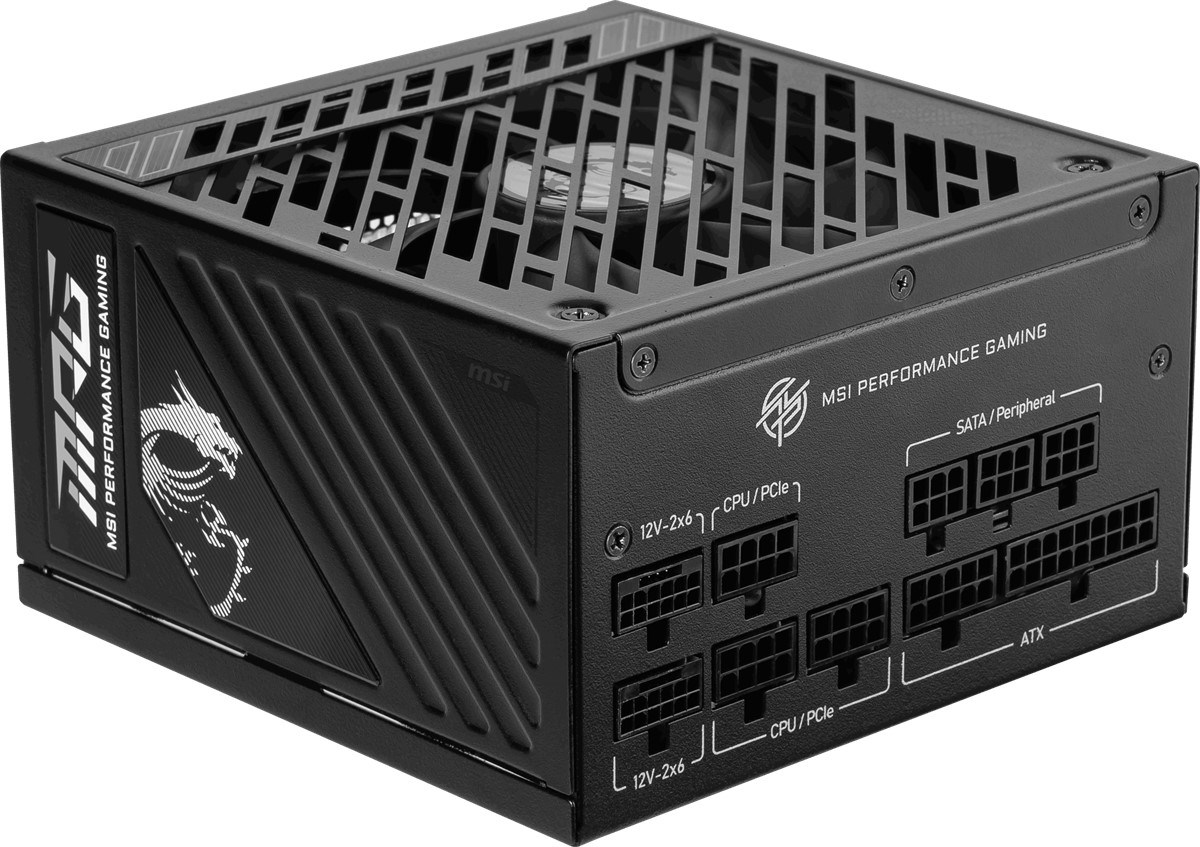 MSI 1000w 80+ Gold MPG A1000GS PCIE5 Tam Modüler Power Supply