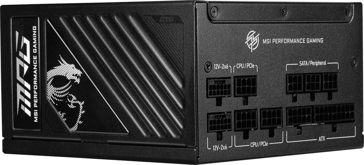 MSI 1000w 80+ Gold MPG A1000GS PCIE5 Tam Modüler Power Supply