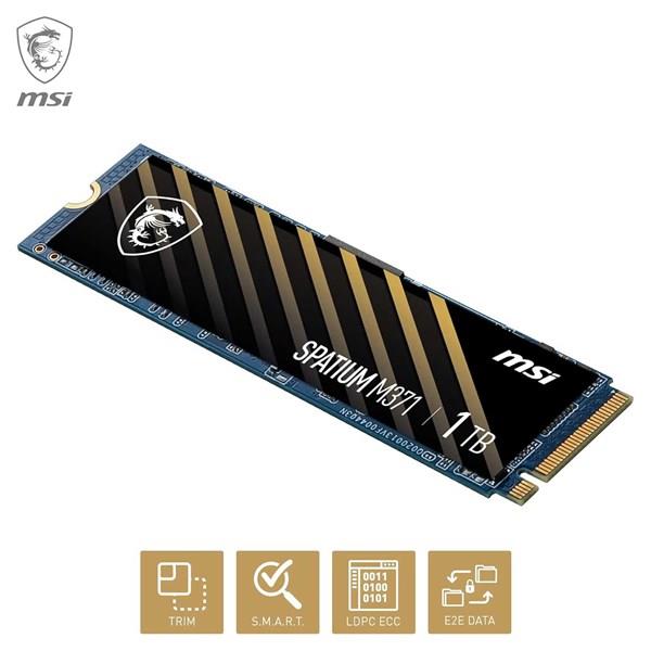 MSI 1TB SPATIUM M371 2350-1700MB/s M2 NVME GEN3 DİSK