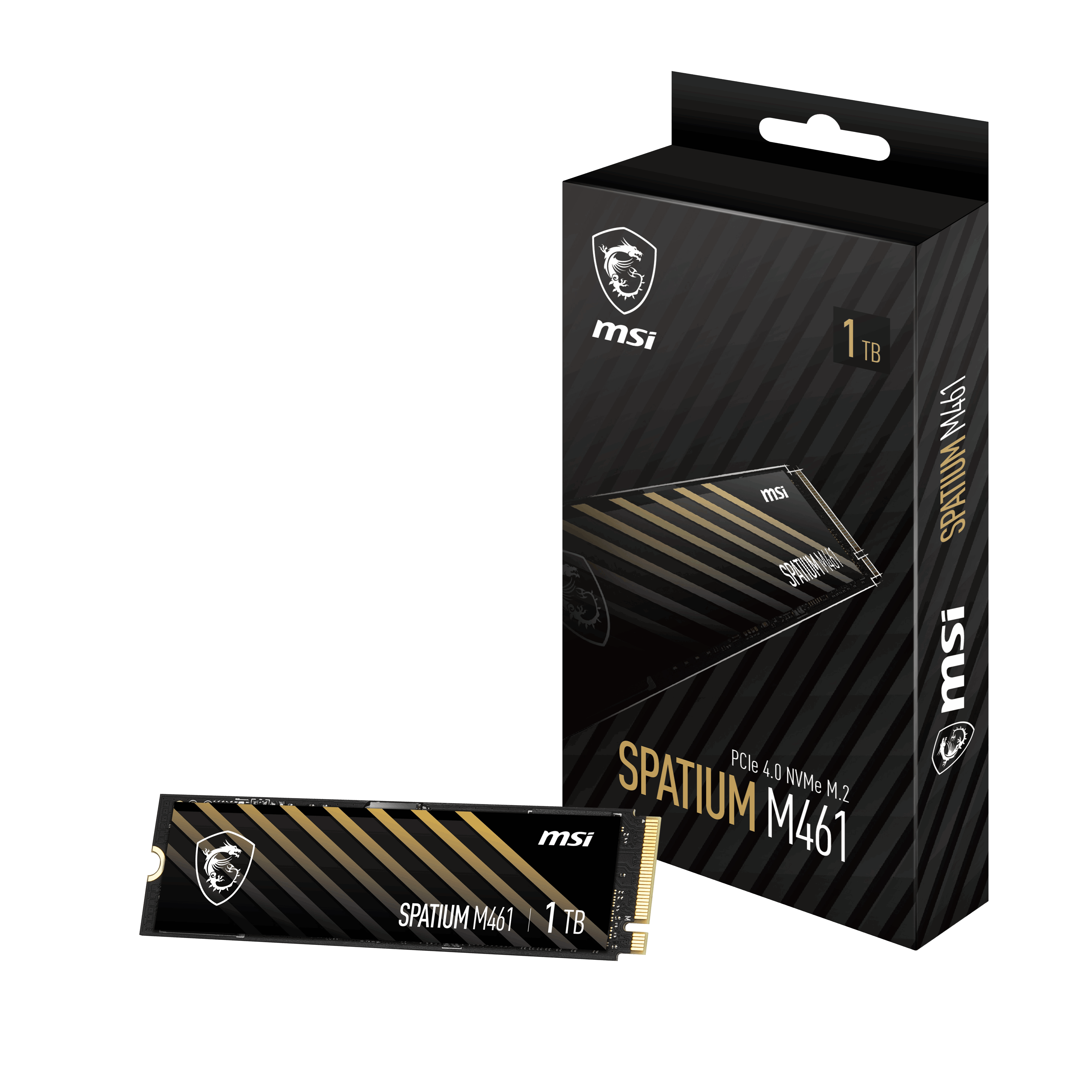 MSI 1TB SPATIUM M461 5000-3200MB/s M2 NVME GEN4 Disk