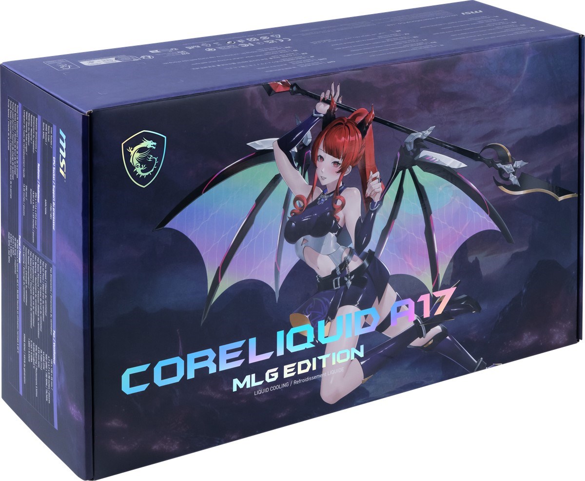 MSI 360mm CORELIQUID A17 MLG EDITION ARGB AM5-1851P Sıvı Soğutmalı İşlemci Fanı