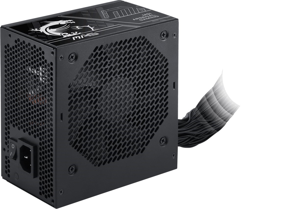 MSI 750w 80+ Bronze MAG A750BN PCIE5 III Power Supply