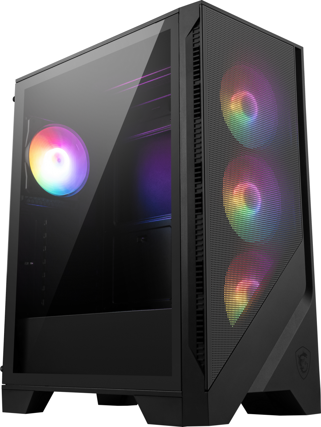 MSI 750W 80+ BRONZE MAG FORGE 121A B75 PCIE5 II Gaming Mid-Tower PC Kasası