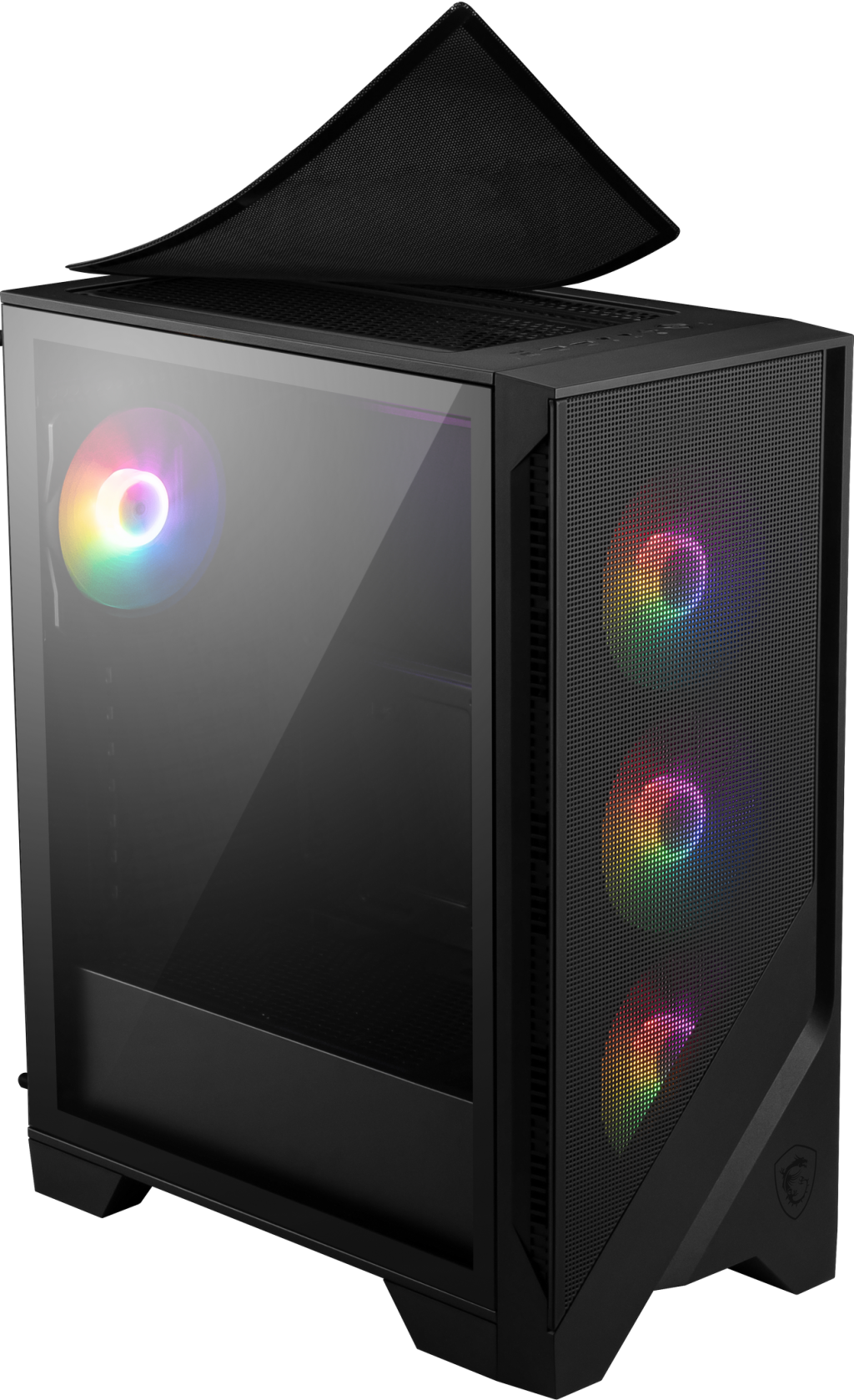 MSI 750W 80+ BRONZE MAG FORGE 121A B75 PCIE5 II Gaming Mid-Tower PC Kasası