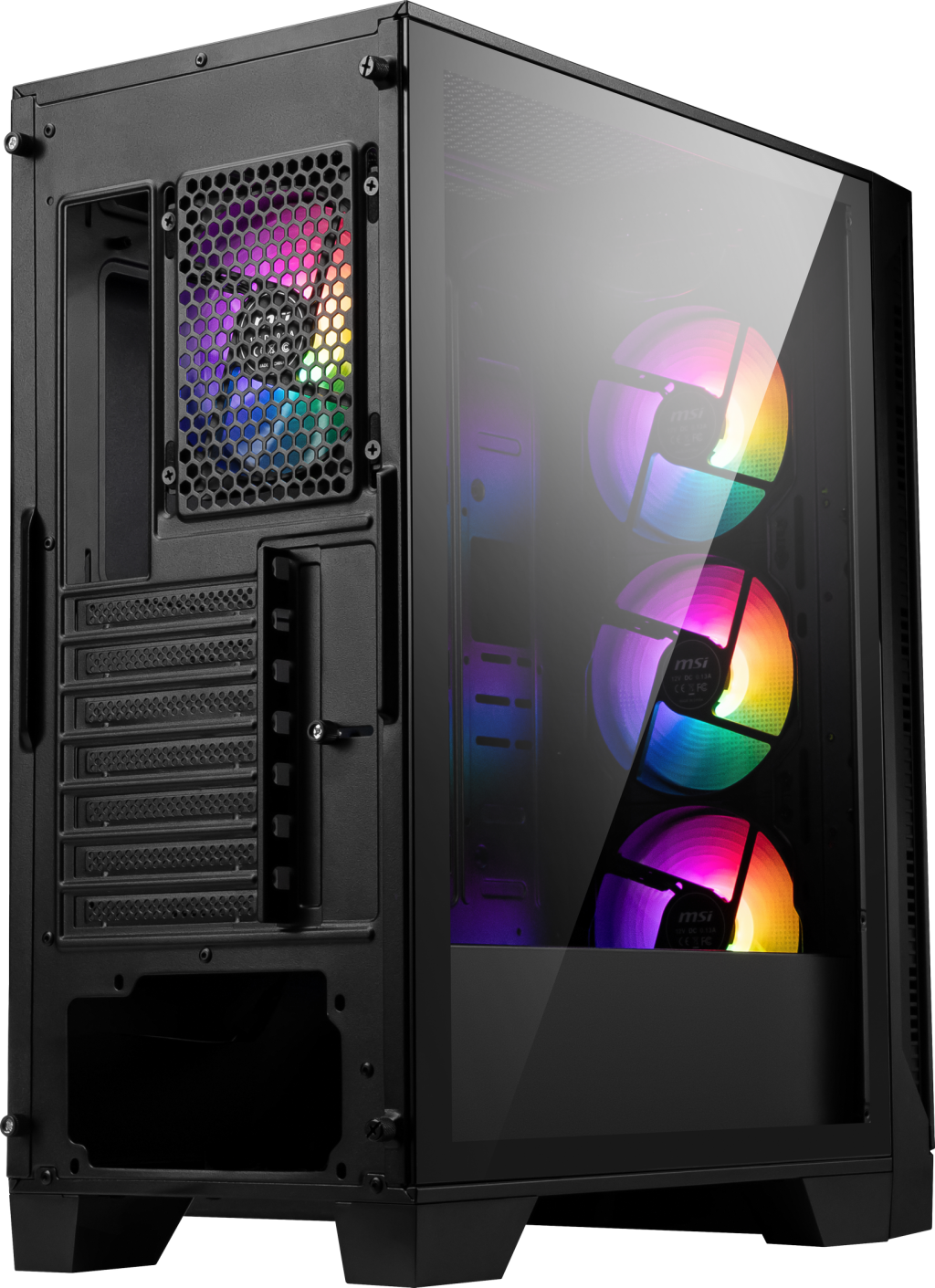 MSI 750W 80+ BRONZE MAG FORGE 121A B75 PCIE5 II Gaming Mid-Tower PC Kasası