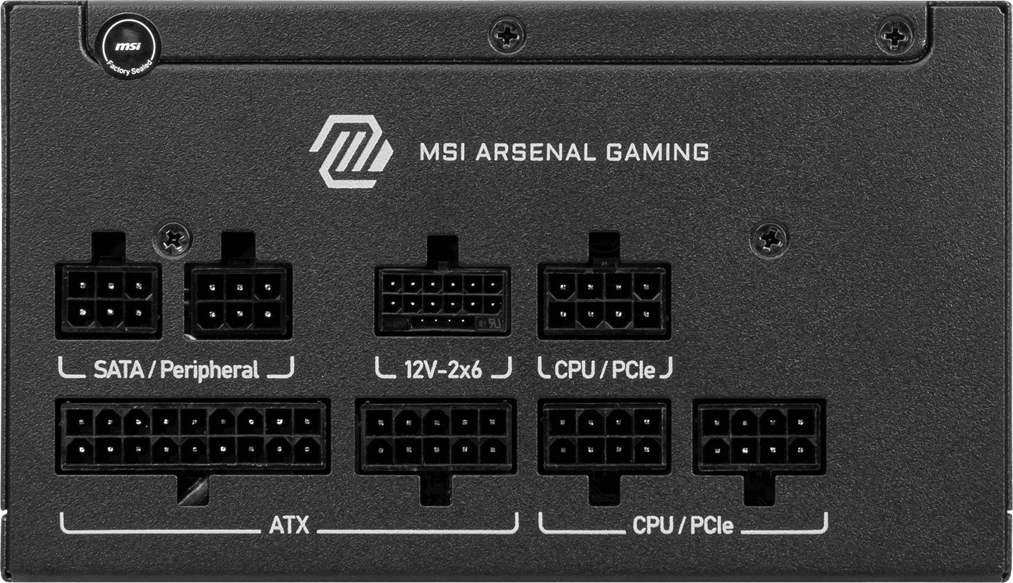 MSI 750W 80+ Gold MAG A750GLS PCIE5 Tam Modüler Power Supply