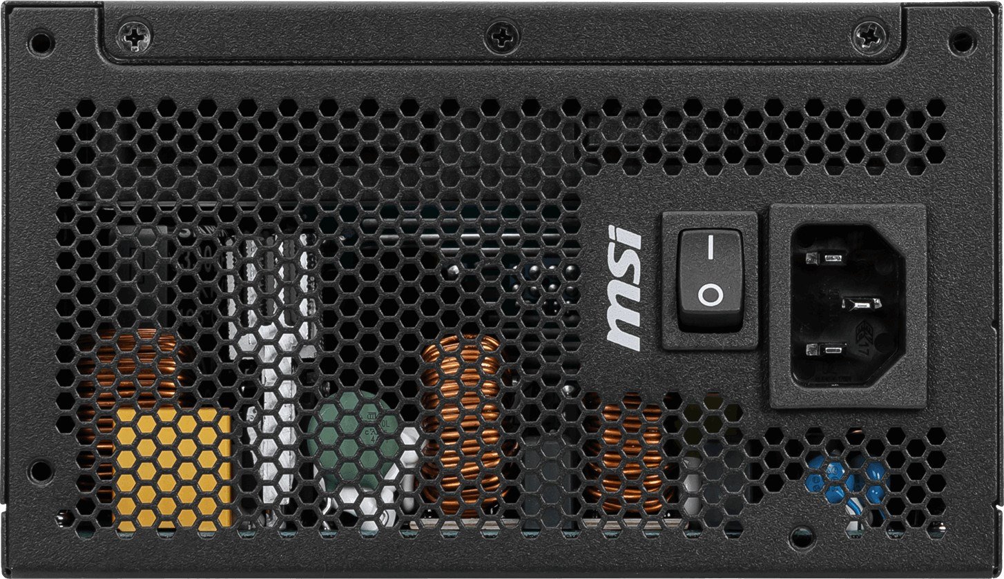 MSI 750W 80+ Gold MAG A750GLS PCIE5 Tam Modüler Power Supply