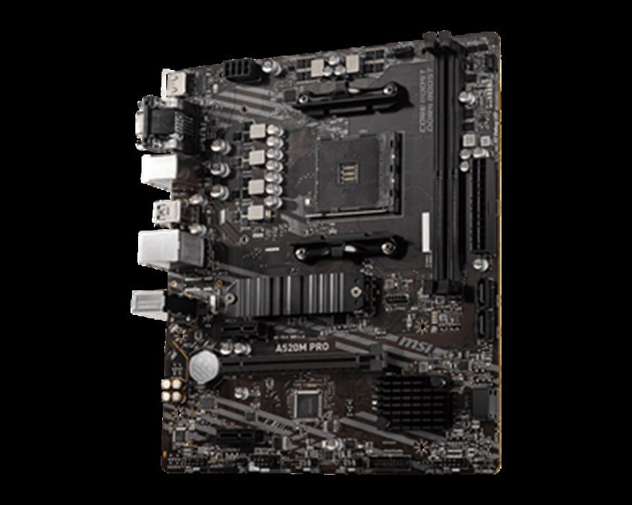 MSI A520M-A PRO DDR4 4600/1866Mhz M.2 M.ATX AM4
