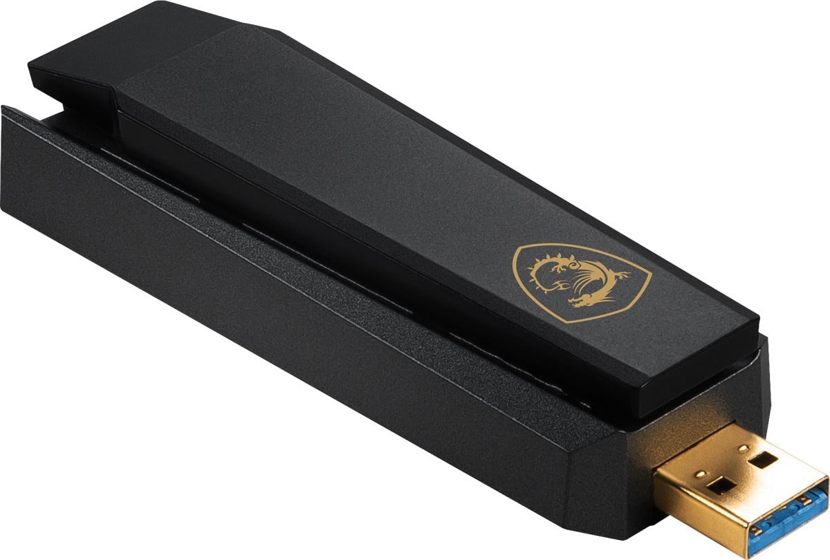 MSI AXE5400 WIFI6E Usb Kablosuz Ağ Adaptörü