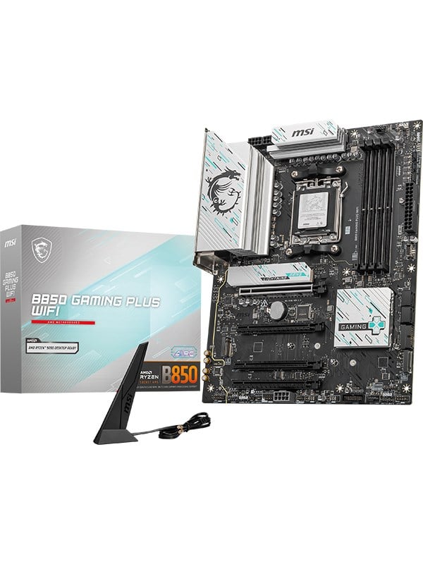 MSI B850 GAMING PLUS WIFI6E DDR5 HDMI-DP TYPEC PCIE 5.0 AM5 ATX