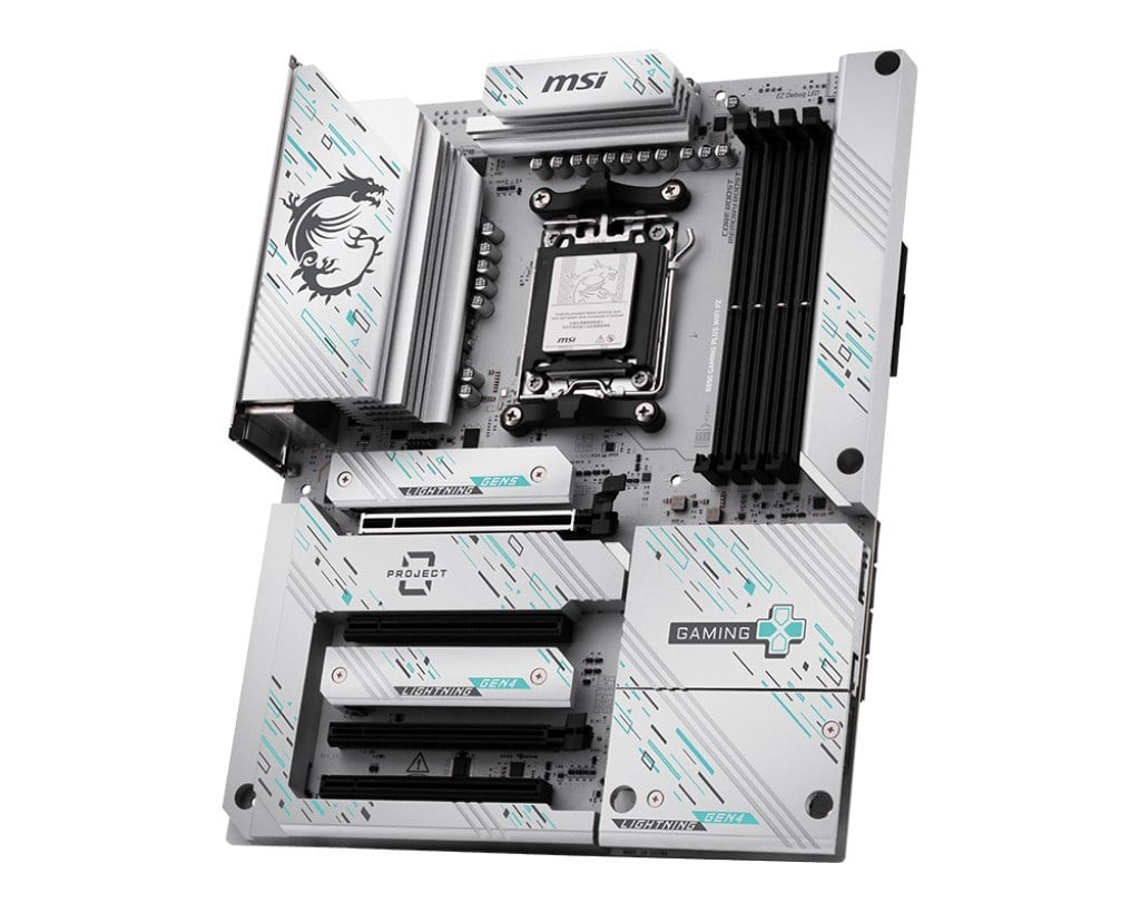 MSI B850 GAMING PLUS WIFI7 PZ DDR5 HDMI-DP TYPEC PCIE 5.0 AM5 ATX