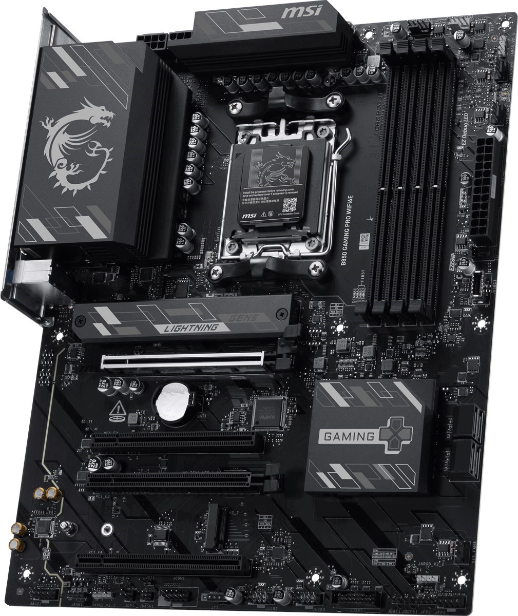 MSI B850 GAMING PRO WIFI6E HDMI-DP TYPEC PCIE 5.0 AM5 ATX