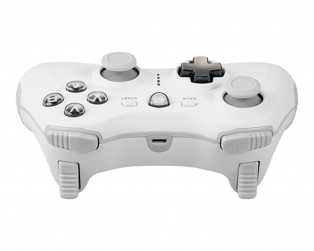 MSI GG FORCE GC30 V2 WHITE Kablosuz Gamepad Beyaz